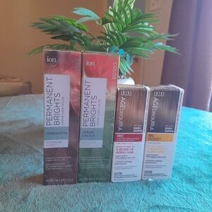 HAIRCOLOR LOT OF 4 PERMANENT HAIRCOLOR